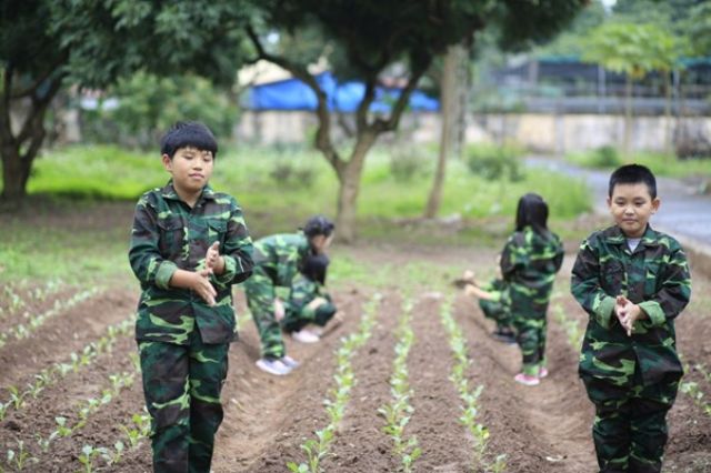 Khóa học hè cho trẻ Trại hè kỹ năng sống - Học Kỳ Quân Đội